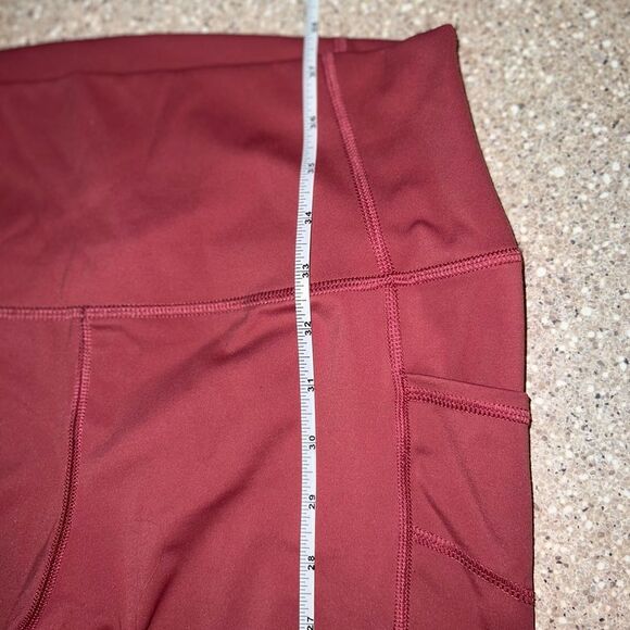 So Athletic Leggings~ Red ~ Sz. L ~ EUC - Picture 7 of 7